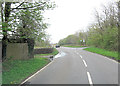 SS5690 : A4118 junction with Kittle Hill Lane by Stuart Logan
