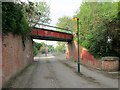 Meadow Lane and the former level crossing