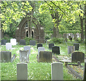 TG2008 : Chapel in the Jewish cemetery in Bowthorpe Road, Norwich by Adrian S Pye