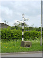 Fingerpost, Harby Road. Cropwell Road, Langar