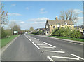 A429 passes The Coach and Horses