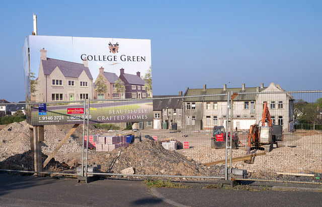 'College Green' development, Bangor