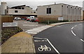 Service Yard at Cynon Valley Hospital, Mountain Ash