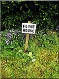 TM4091 : Flint House sign by Geographer