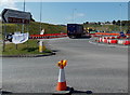 Major roadworks at the Heads of the Valleys Road junction in Tredegar