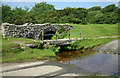 Clapper footbridge and pack horse bridge, Bowithick