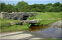 SX1882 : Clapper footbridge and pack horse bridge, Bowithick by Jo and Steve Turner