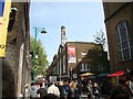 View of the Truman Brewery from Brick Lane