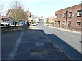 Looking northwest along The High Street (B1352)