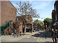 View along Hopetown Street from Brick Lane