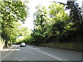 Old Bexley Lane entering Kent