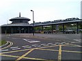 Bus station at Petersfinger park and ride