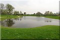 The pond in Ouzel Valley Park