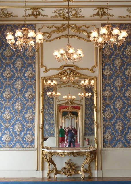Wrest Park - Drawing Room mirror