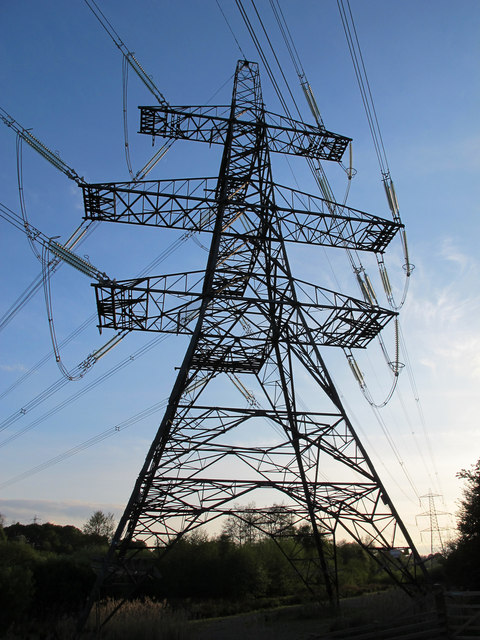 Pylon Junction, Great Henny © Roger Jones cc-by-sa/2.0 :: Geograph ...