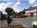 395 bus on Castle Road, Northolt