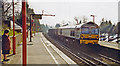 Otford station, with Class 59 Diesel, 2000