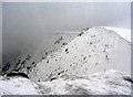 NH9000 : Snow-clad cliffs on SgÃ²ran Dubh MÃ²r by Alan Reid