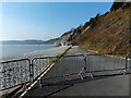 Barrier across Knap Car Terrace, Barry