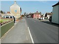 Looking northeast along the High Street (B1414)