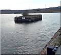 Artificial island in Barry Dock