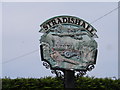 Village sign, Stradishall