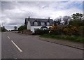 Bend in road, Cammachmore village