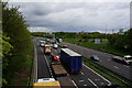 The M62 from Howden Clough Road