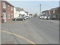 Looking north along the High Street (B1029)