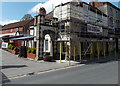 Masons Arms under scaffolding, Warminster