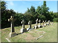 SY4597 : Holy Trinity, Salway Ash: churchyard (B) by Basher Eyre
