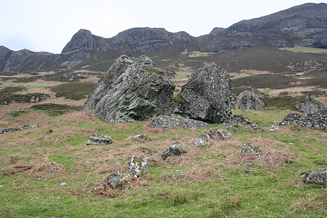 Fallen Rocks at Grulin Uachdrach