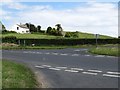 Farmhouse above the cross-roads on the Ballydonety Road