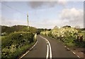 Lache Lane from level crossing