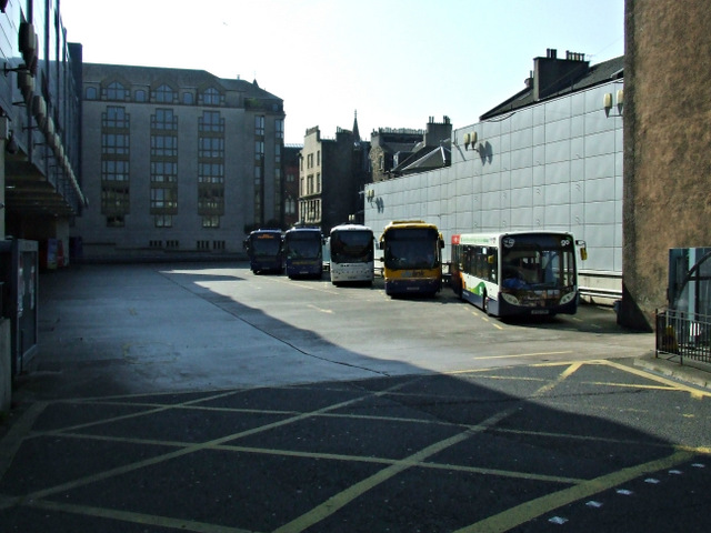 Edinburgh Bus Station © Thomas Nugent cc-by-sa/2.0 :: Geograph Britain ...