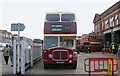 Vintage bus at Catford bus garage