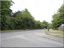 TQ0281 : Mansion Lane at the junction of Langley Park Road by David Howard