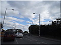 Sipson Road at the junction of Harmondsworth Road