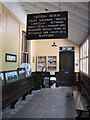 TL5503 : Ongar Station - waiting room by Mike Quinn