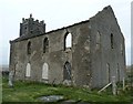 NR2163 : Kilchoman church ruins - western façade by Rob Farrow