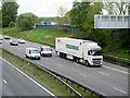 Cerezuela Transport HGV on the M62