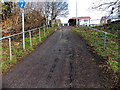 Steep ascent, Groes Road, Rogerstone, Newport