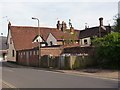 Rear of the White Horse pub, Alton