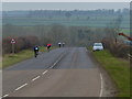 SK9807 : A606 Stamford Road towards Oakham by Mat Fascione