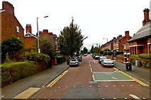 J3471 : Belfast - View to West of Rosetta Avenue from Ormeau Road (A24) by Suzanne Mischyshyn