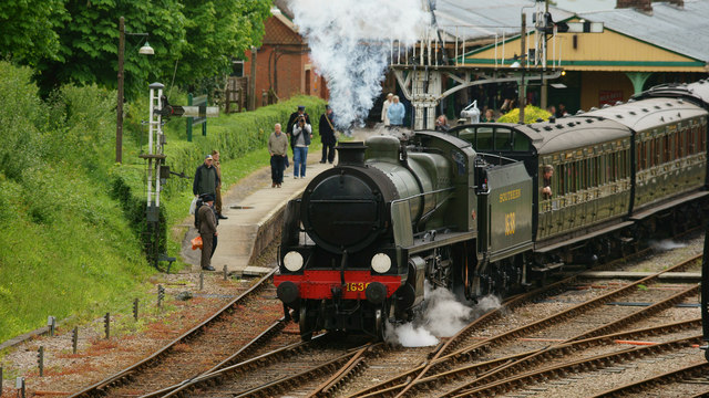 Bluebell Railway - 'Southern at War' Weekend 2014