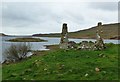 NR3868 : Finlaggan - Great Hall (ruin) and Council Isle by Rob Farrow