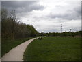 Footpath along southern edge of Rushcliffe Country Park