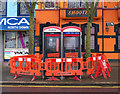 J5081 : Telephone Call Boxes, Bangor by Rossographer