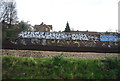 Graffiti by the railway line